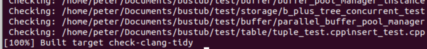 Check-clang-tidy